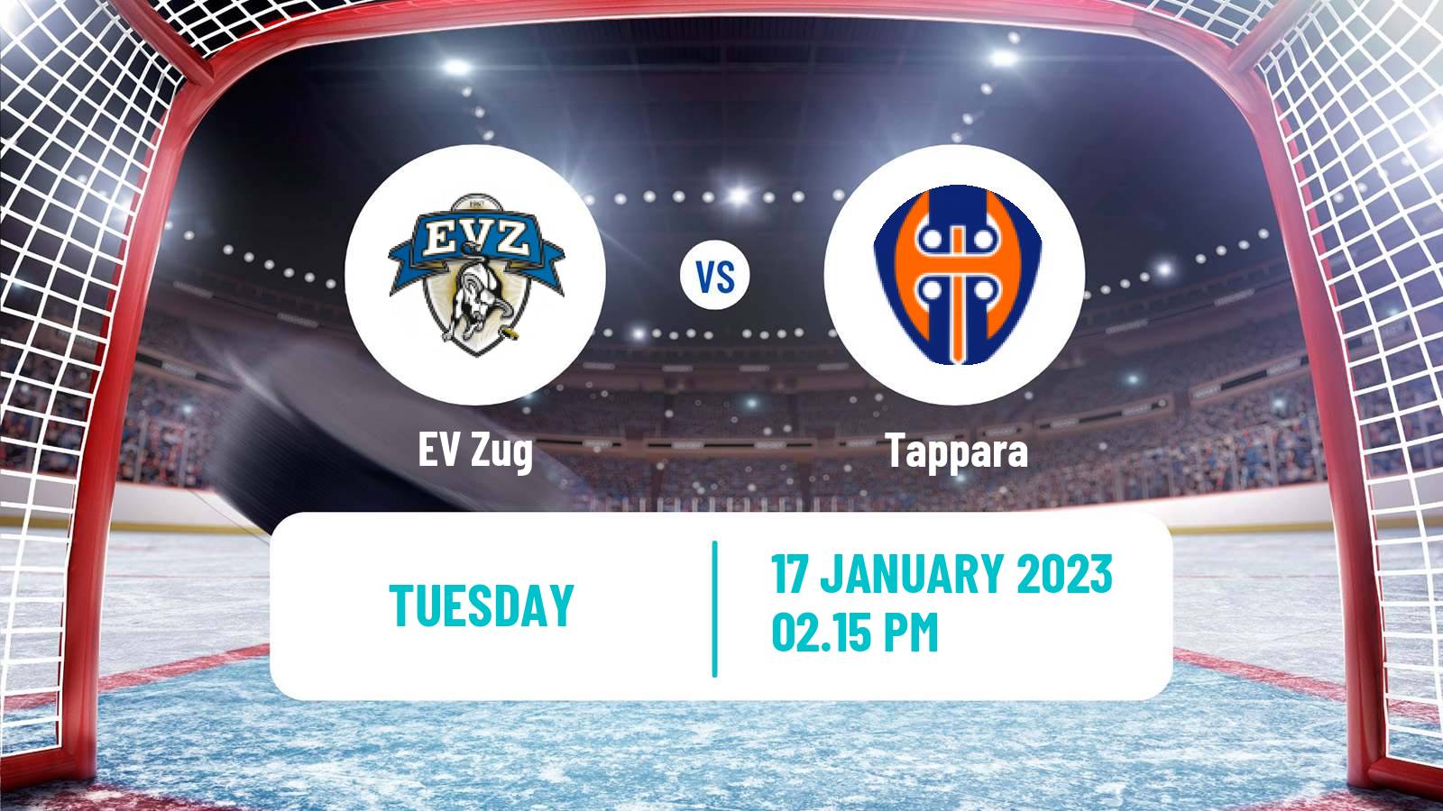 Hockey Champions League Ice Hockey EV Zug - Tappara