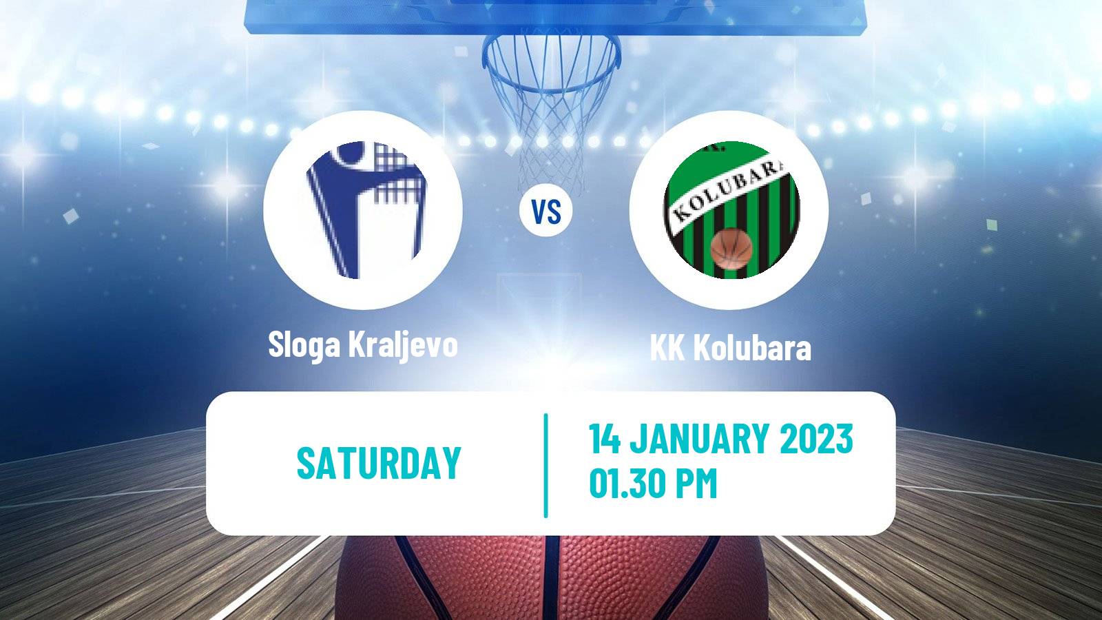 Basketball Serbian First League Basketball Sloga Kraljevo - Kolubara