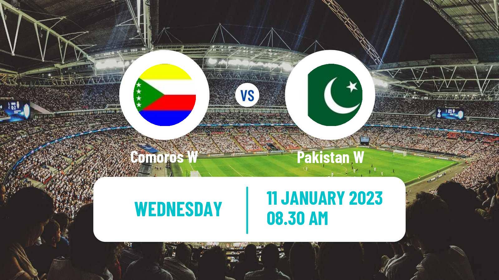 Soccer Friendly International Women Comoros W - Pakistan W