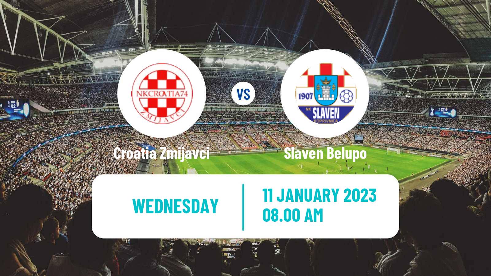 Soccer Club Friendly Croatia Zmijavci - Slaven Belupo