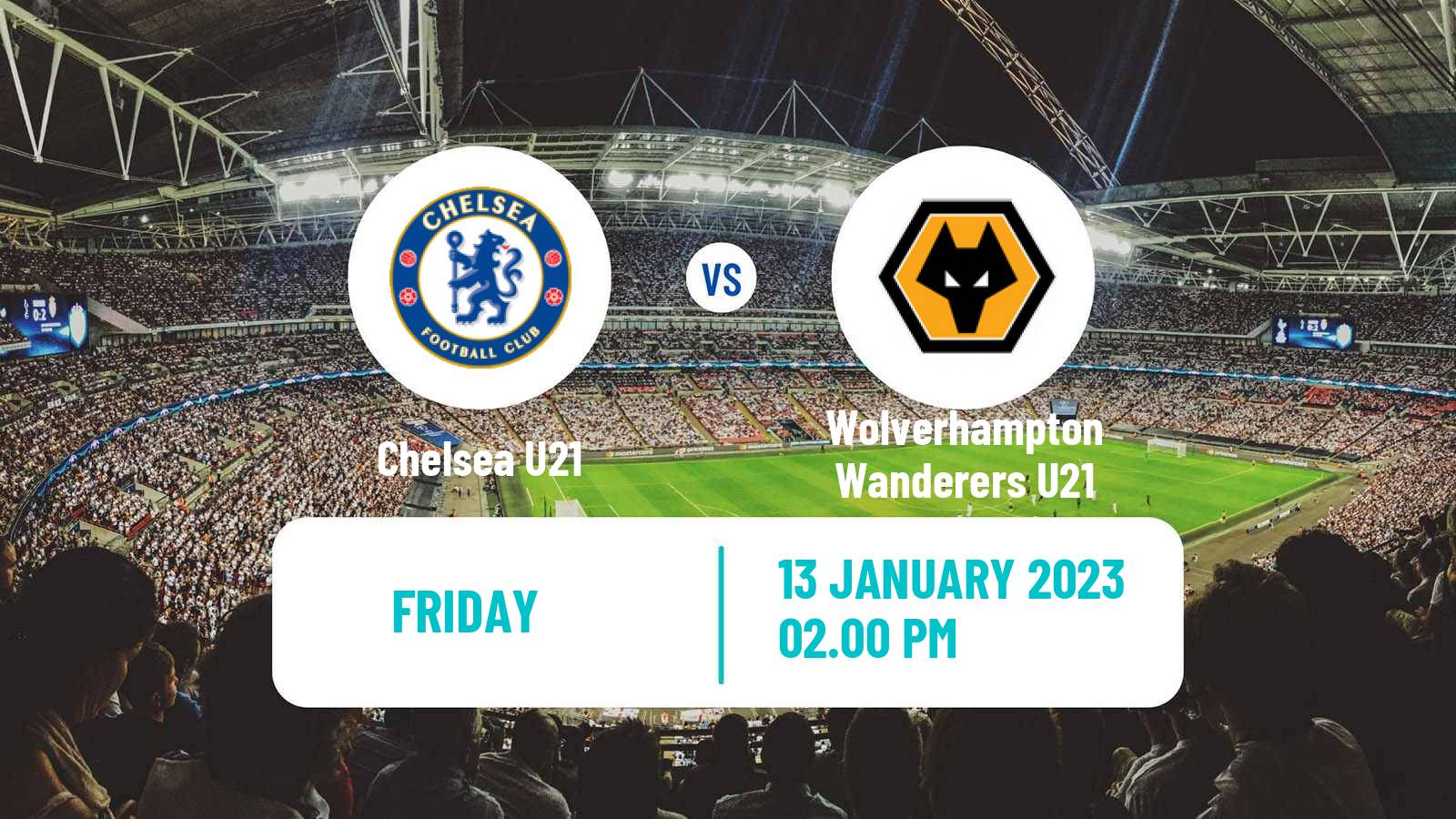 Soccer English Premier League 2 Chelsea U21 - Wolverhampton Wanderers U21