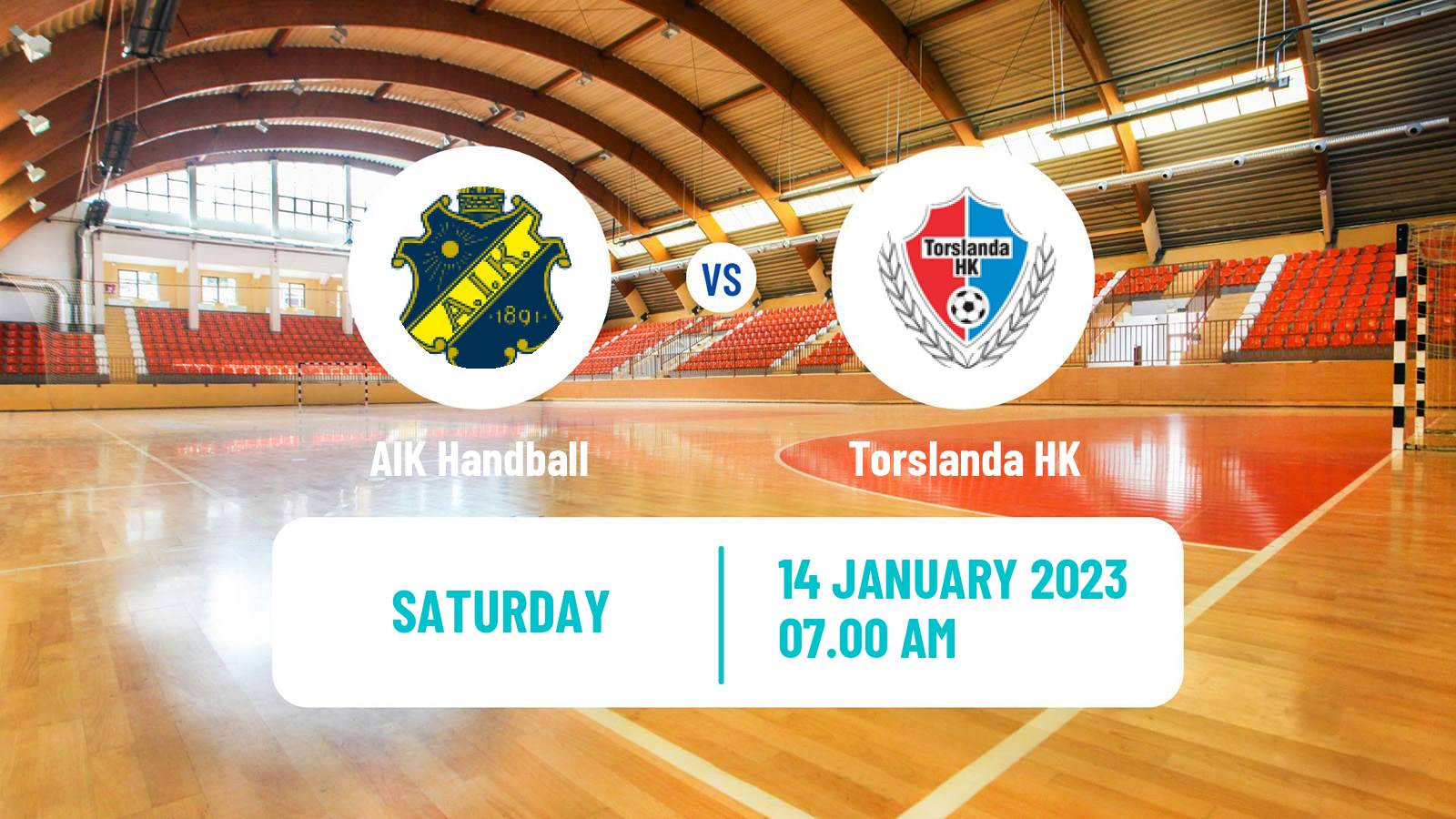 Handball Swedish Allsvenskan Handball AIK - Torslanda