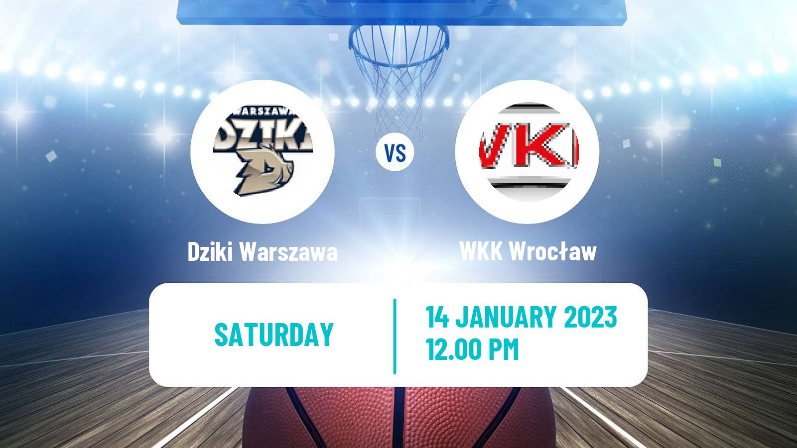 Basketball Polish 1 Liga Basketball Dziki Warszawa - WKK Wrocław