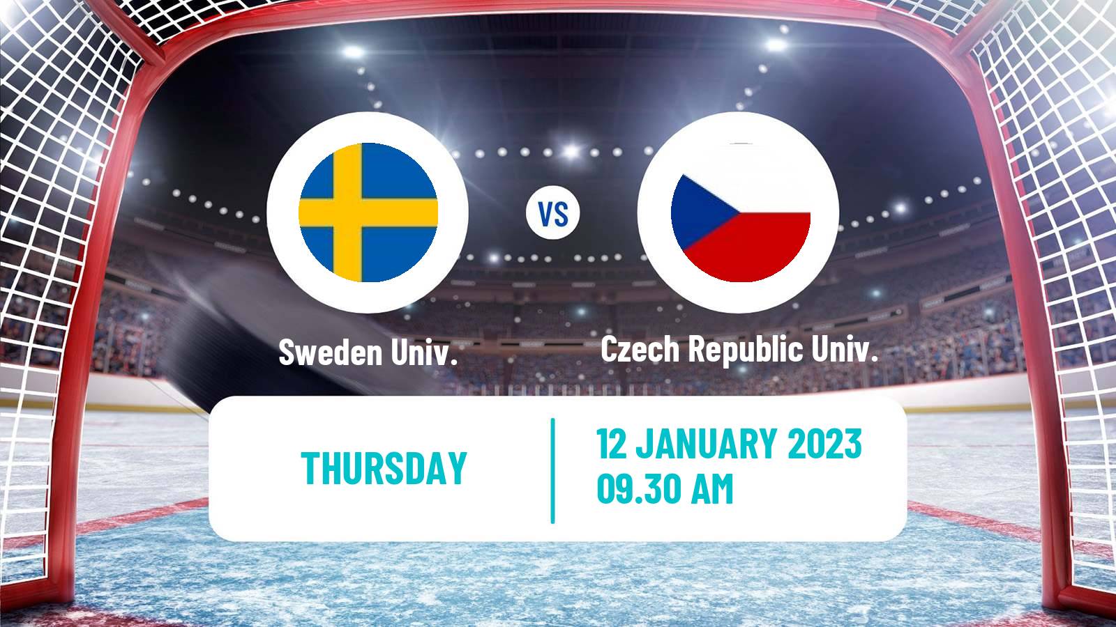 Hockey Universiade Hockey Sweden Univ. - Czech Republic Univ.