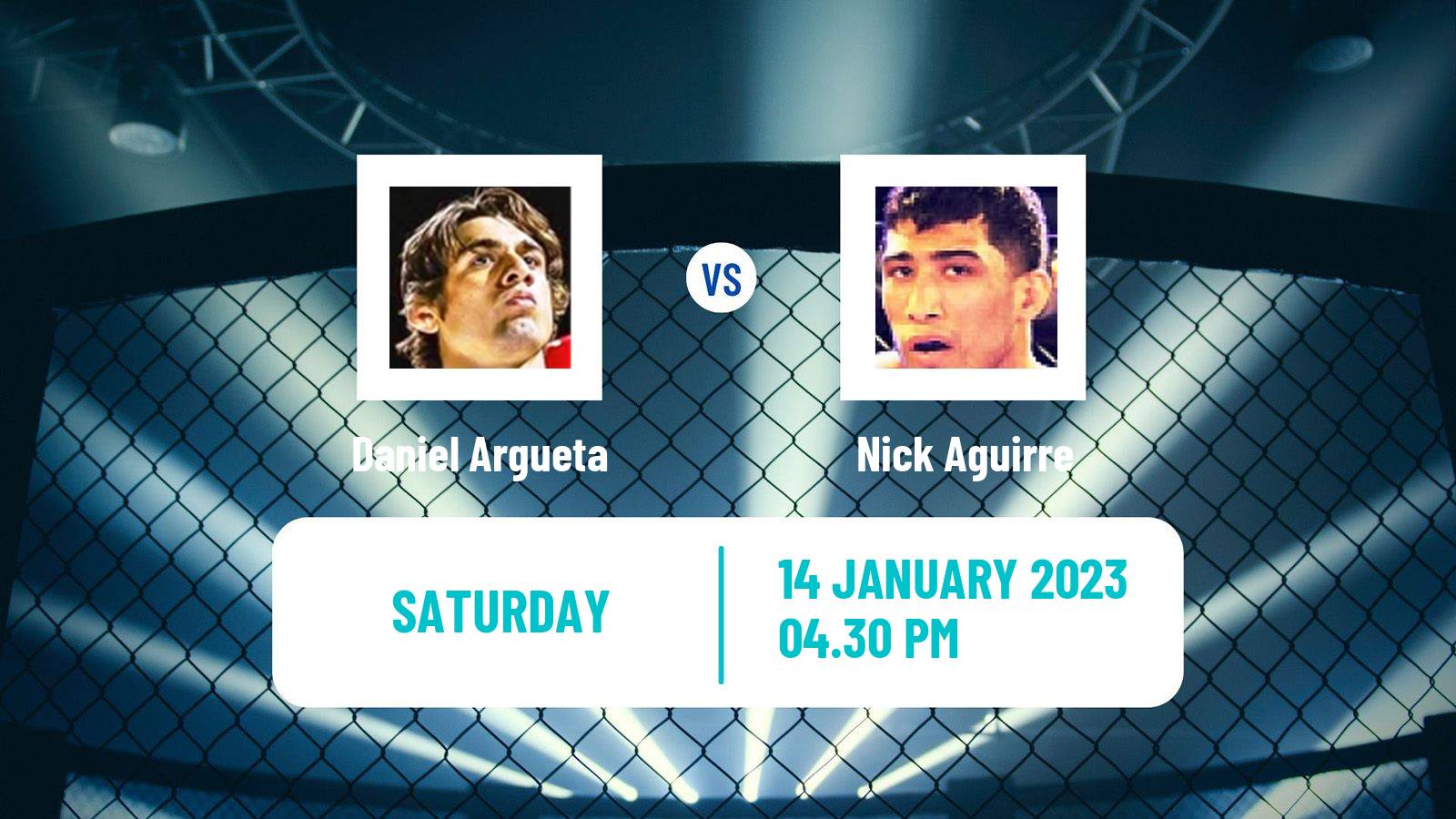 MMA MMA Daniel Argueta - Nick Aguirre