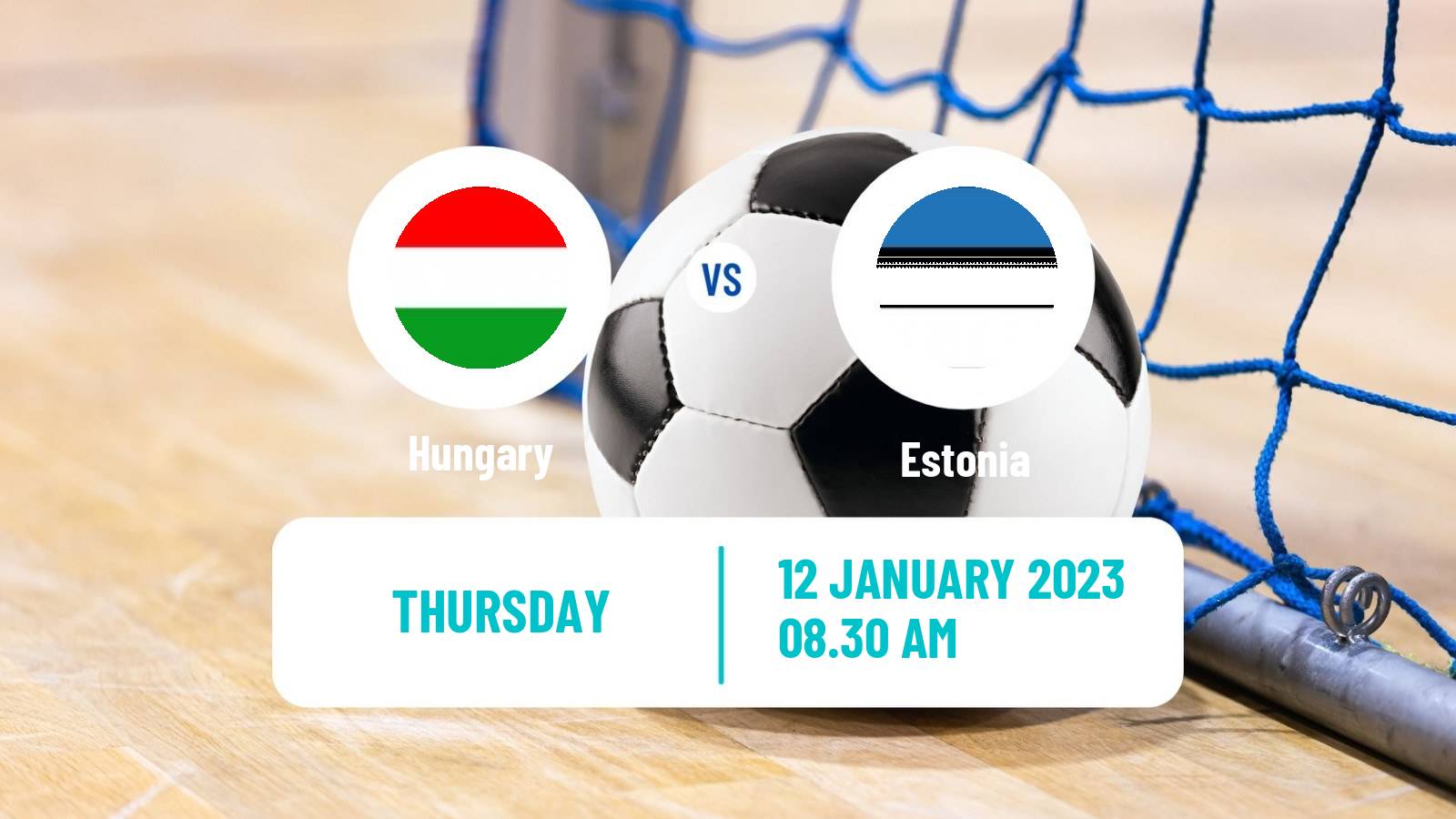Futsal Friendly International Futsal Hungary - Estonia