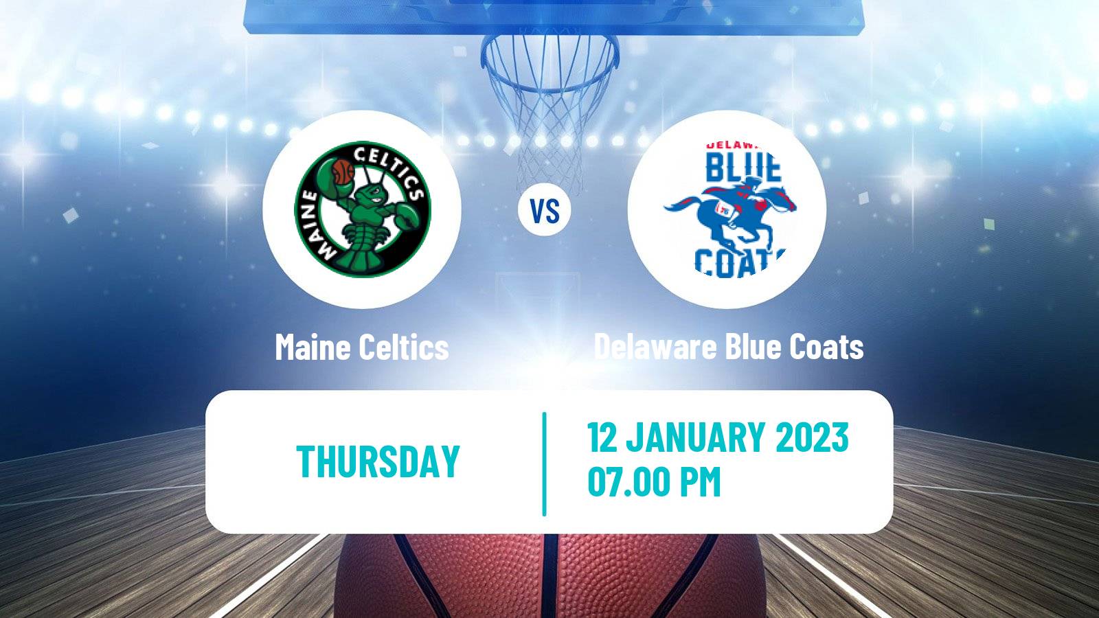 Basketball NBA G-League Maine Celtics - Delaware Blue Coats