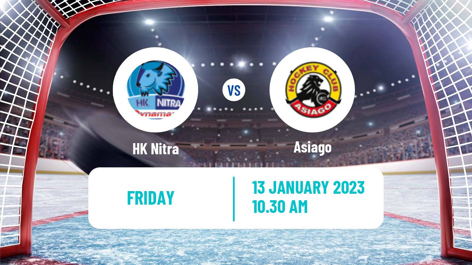 Hockey IIHF Continental Cup Nitra - Asiago