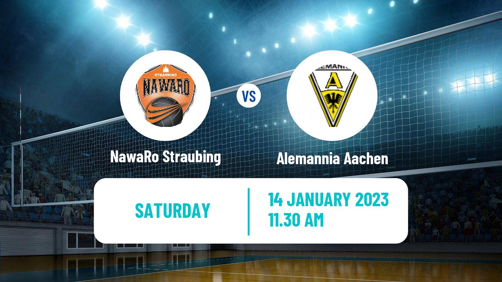 Volleyball German Bundesliga Volleyball Women NawaRo Straubing - Alemannia Aachen