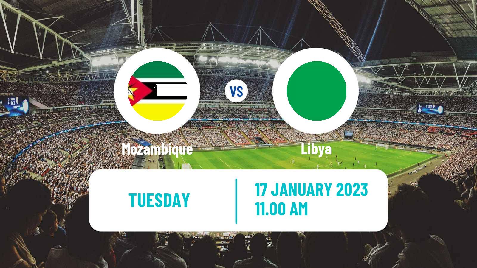 Soccer African Nations Championship Mozambique - Libya