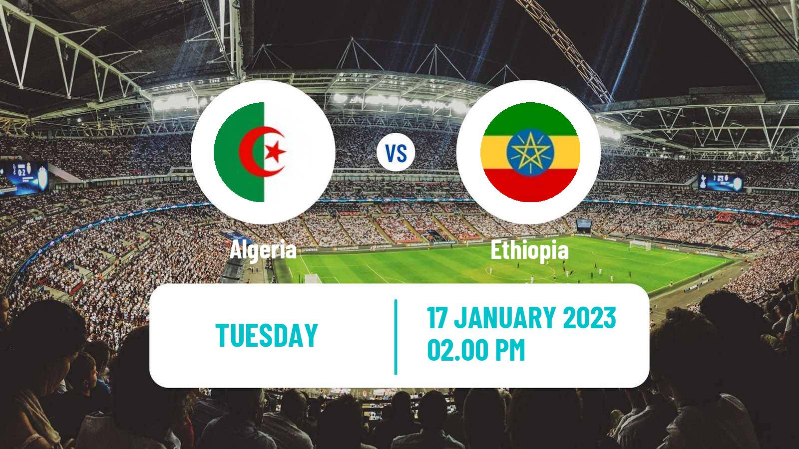 Soccer African Nations Championship Algeria - Ethiopia