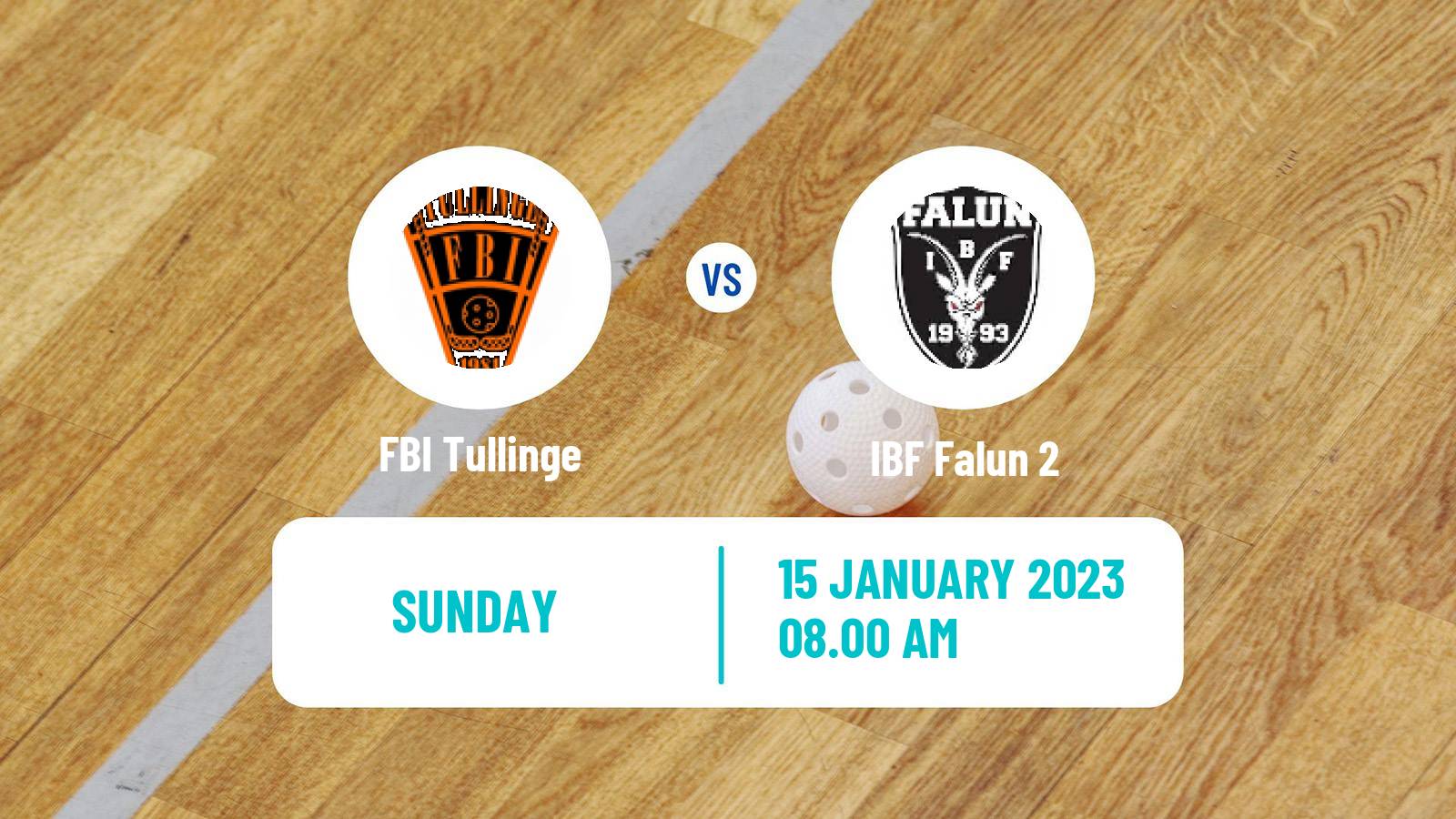 Floorball Swedish Allsvenskan Norra Floorball Tullinge - Falun 2