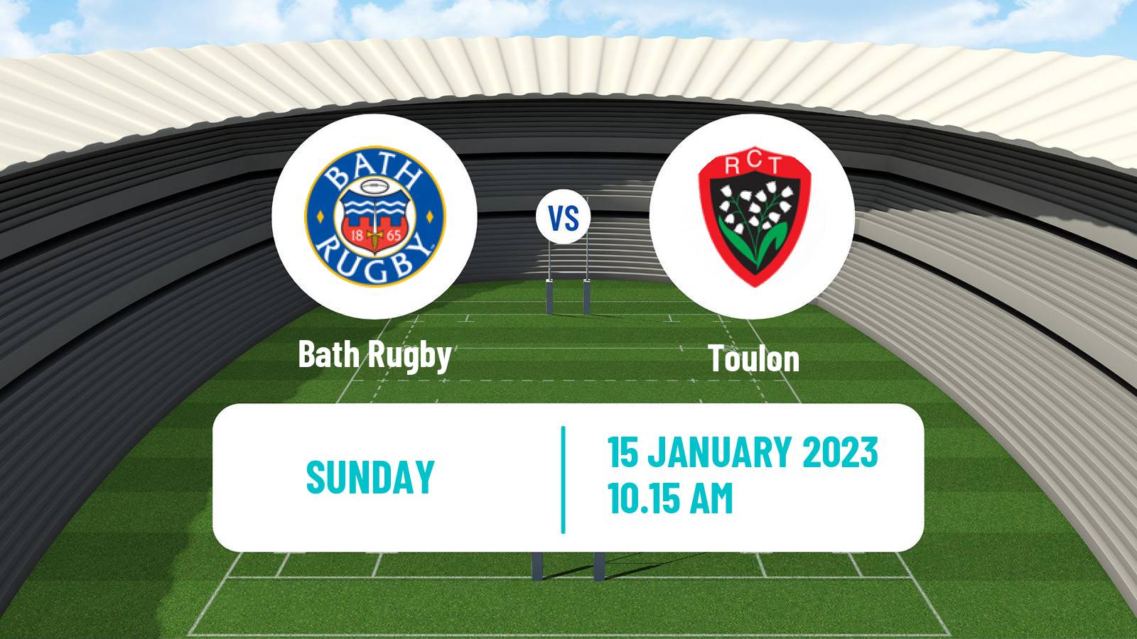 Rugby union Challenge Cup Rugby Bath - Toulon