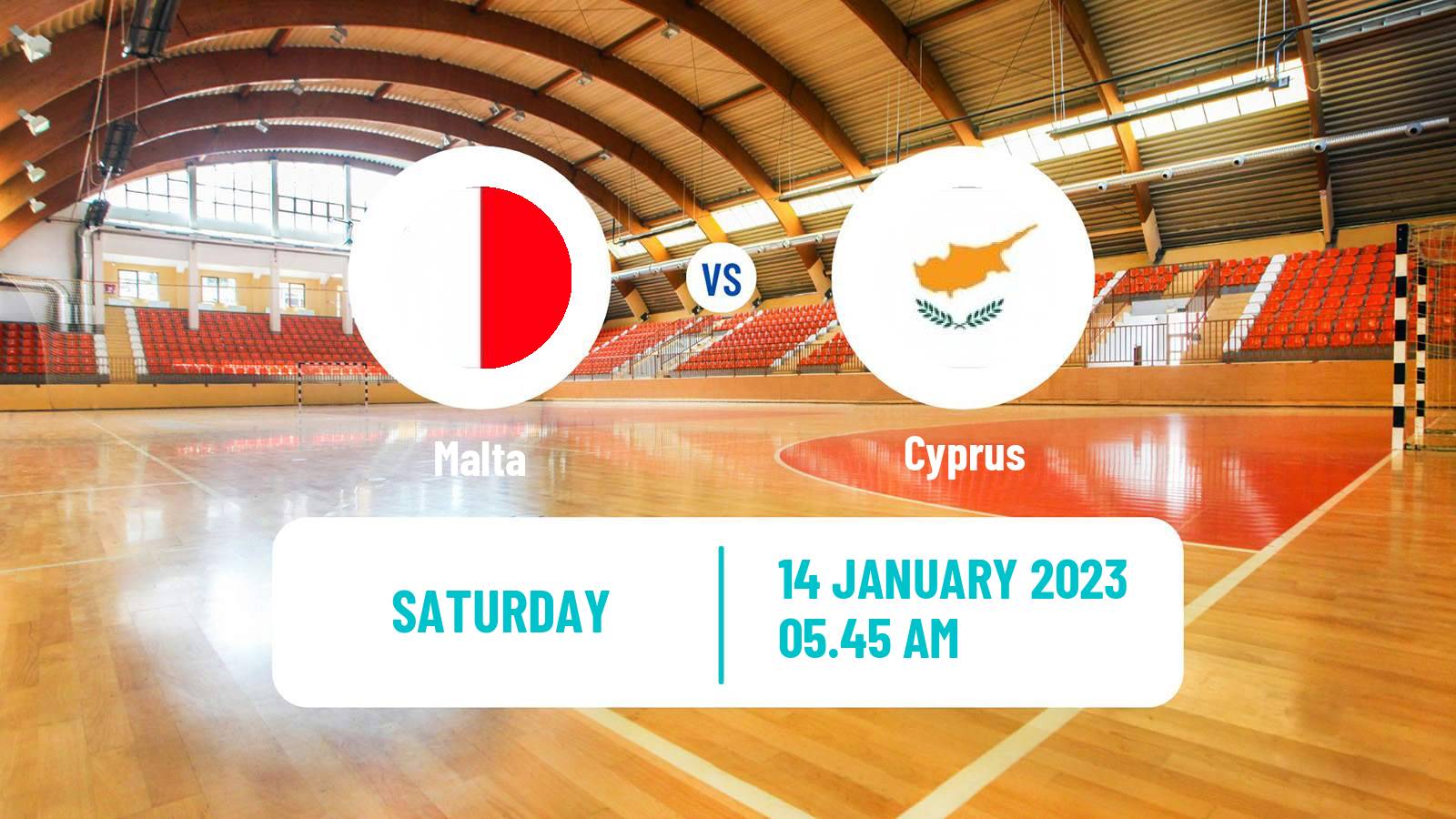 Handball Handball European Championship Malta - Cyprus