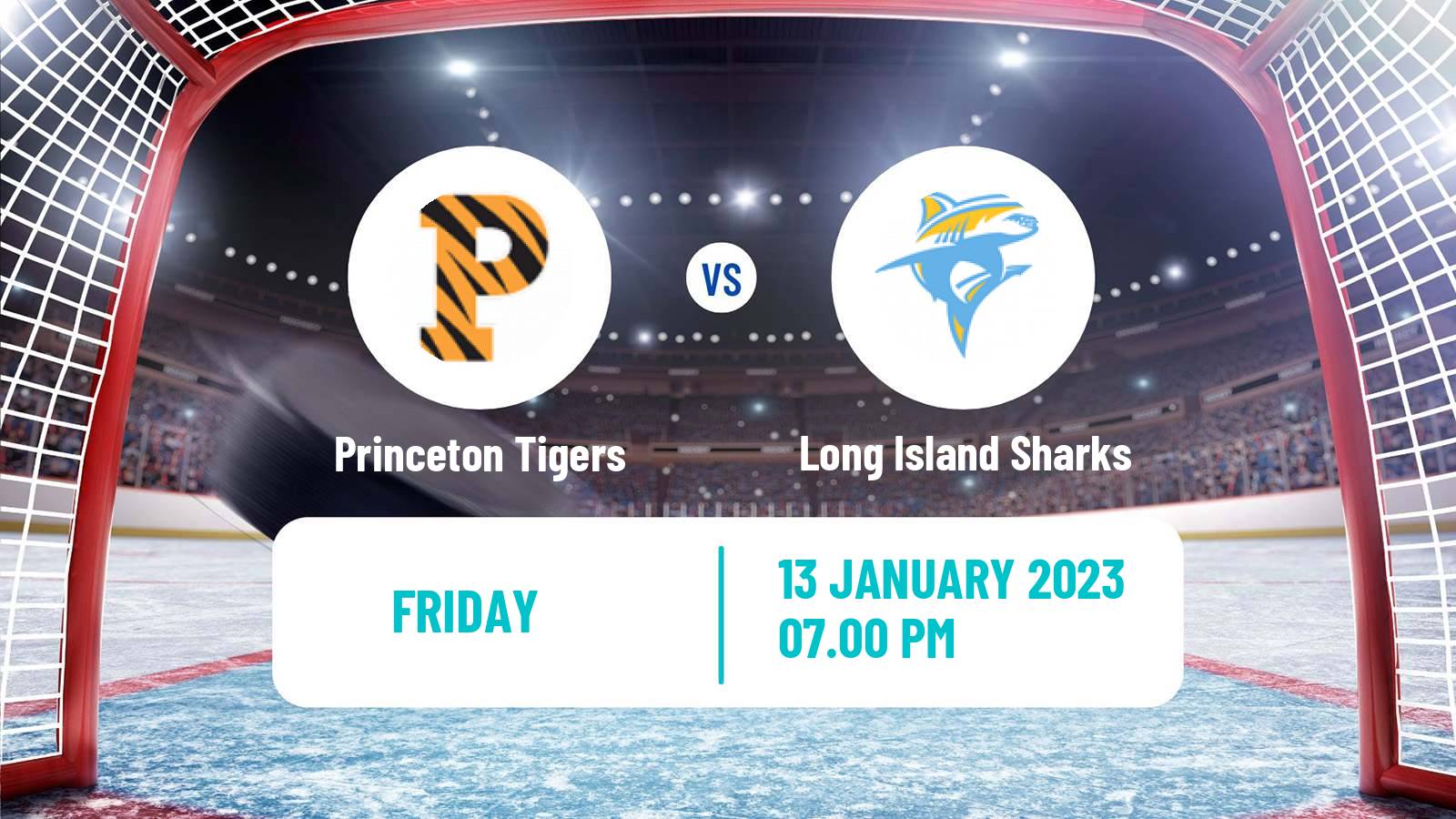 Hockey NCAA Hockey Princeton Tigers - Long Island Sharks