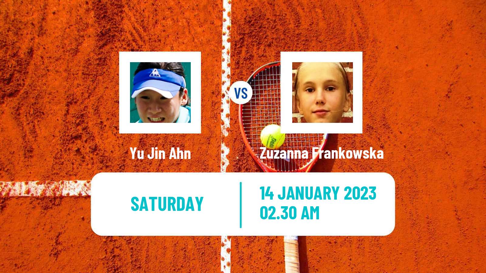 Tennis ITF Tournaments Yu Jin Ahn - Zuzanna Frankowska