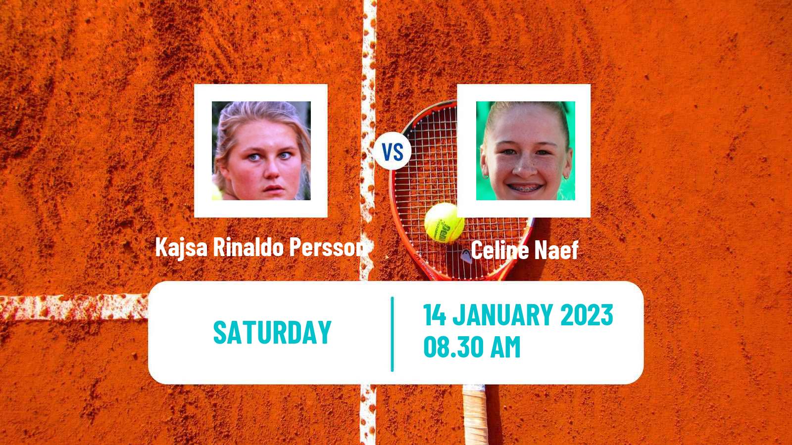 Tennis ITF Tournaments Kajsa Rinaldo Persson - Celine Naef