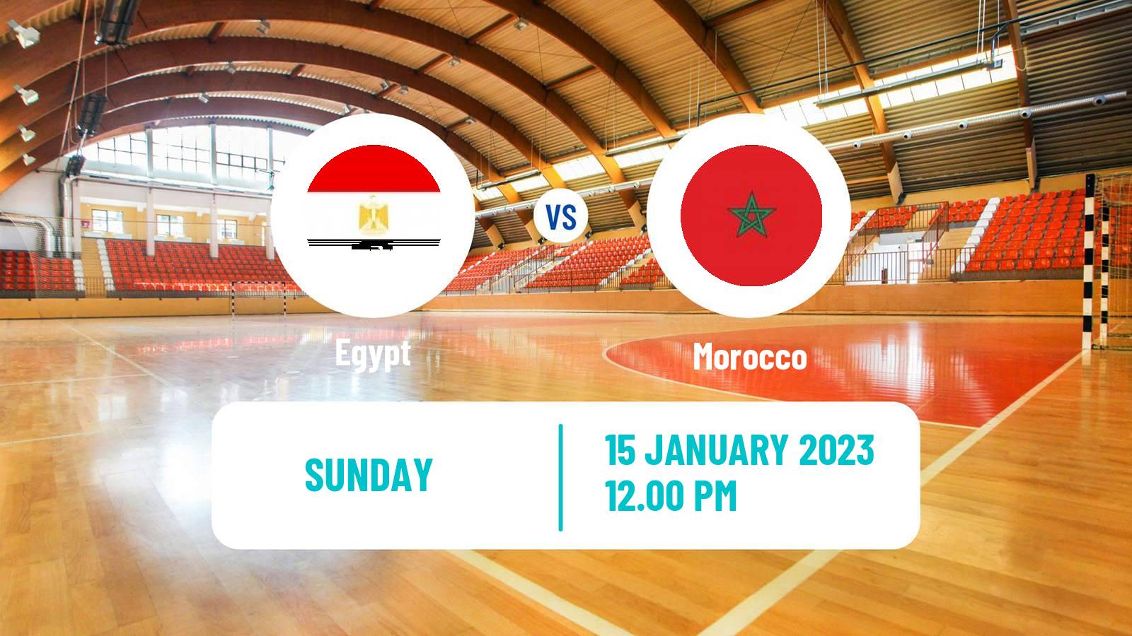 Handball Handball World Championship Egypt - Morocco