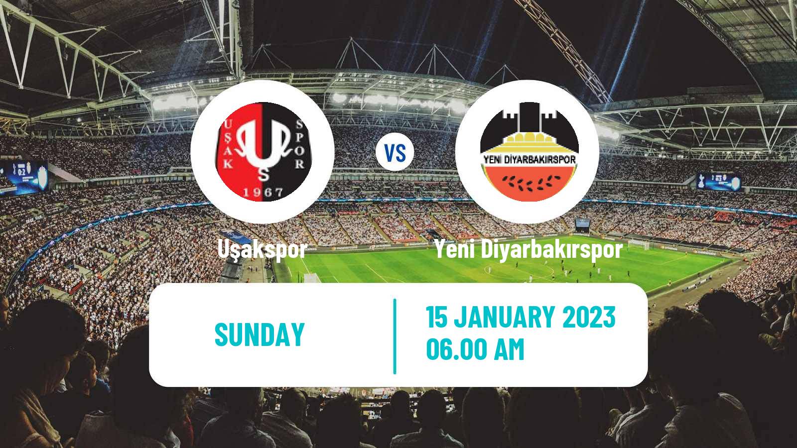 Soccer Turkish Second League Red Group Uşakspor - Yeni Diyarbakırspor