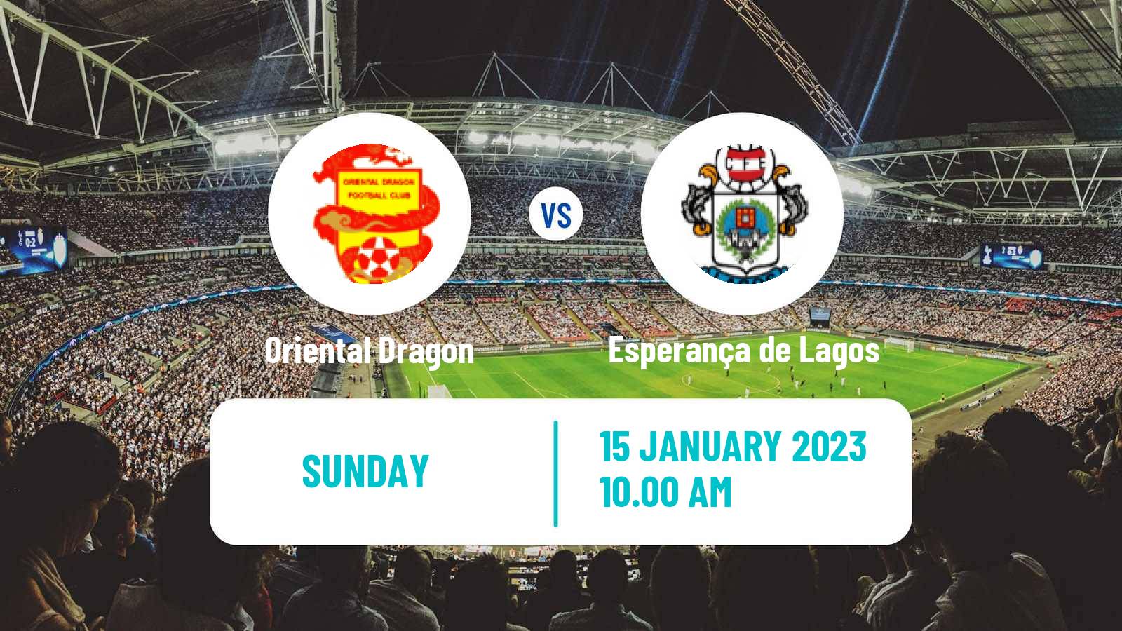 Soccer Campeonato de Portugal Oriental Dragon - Esperança de Lagos