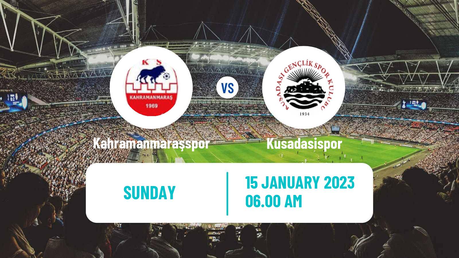 Soccer Turkish 3 Lig Group 2 Kahramanmaraşspor - Kusadasispor