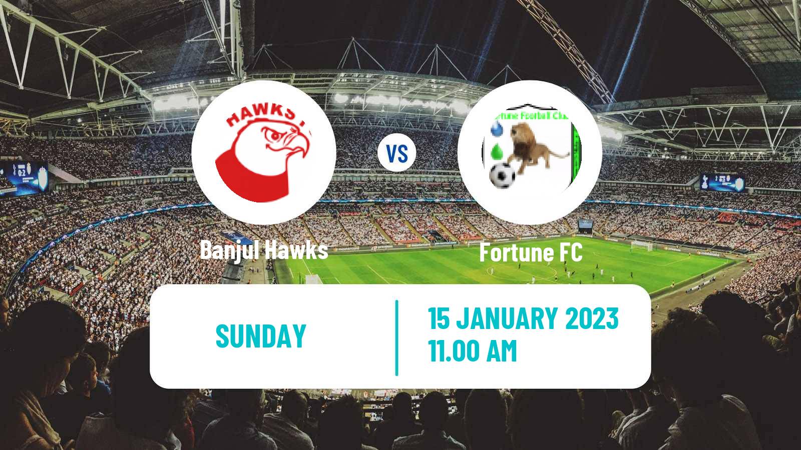 Soccer Gambian GFA League Banjul Hawks - Fortune