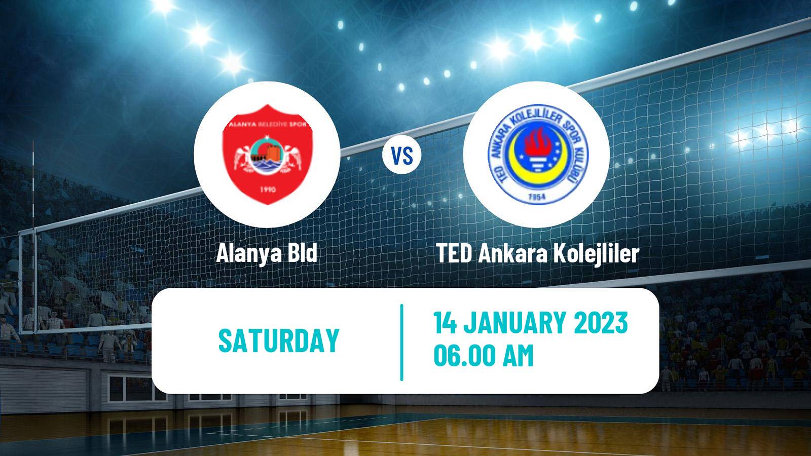 Volleyball Turkish 1 Ligi Volleyball Alanya Bld - TED Ankara Kolejliler