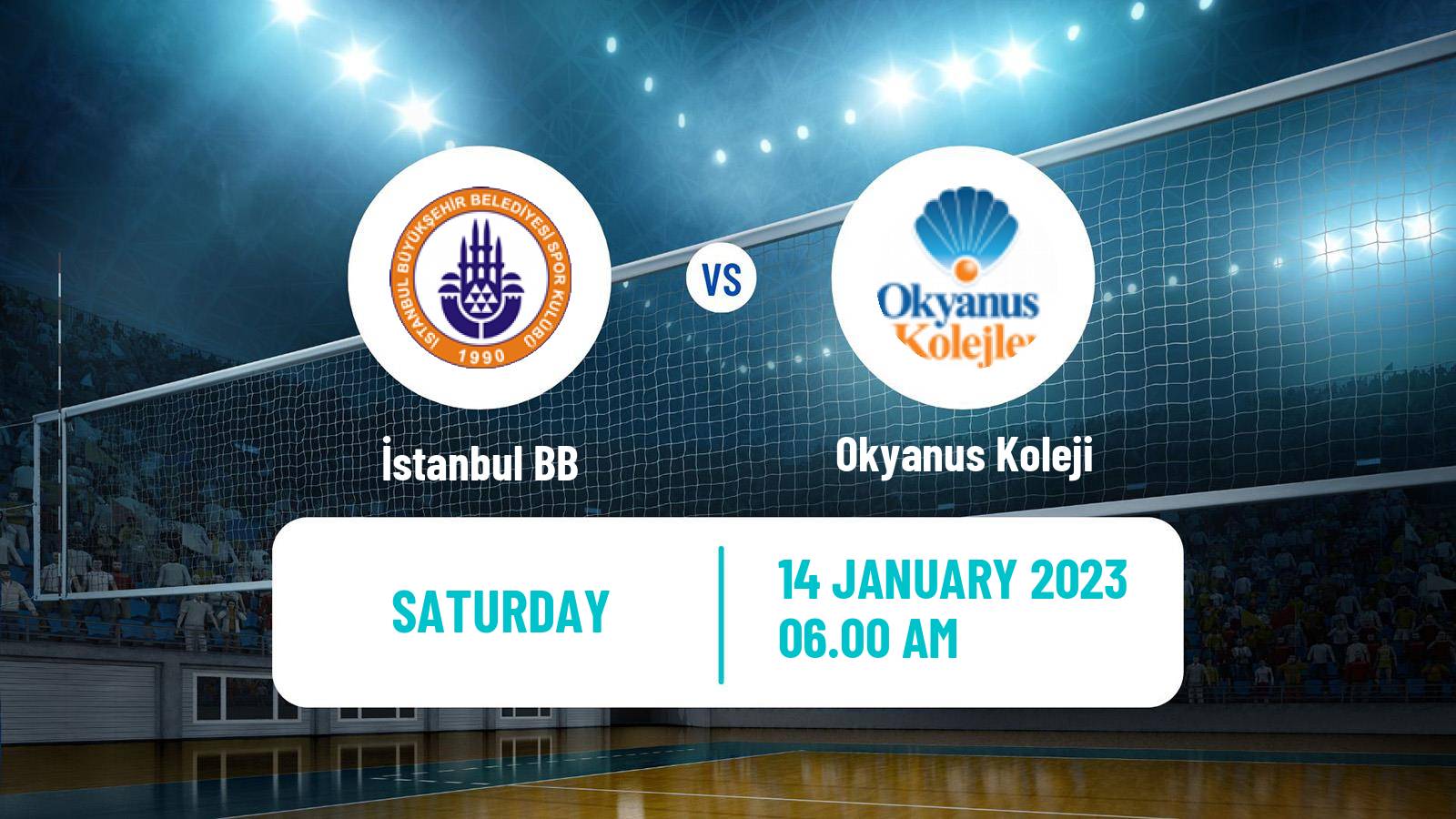 Volleyball Turkish 1 Ligi Volleyball İstanbul BB - Okyanus Koleji