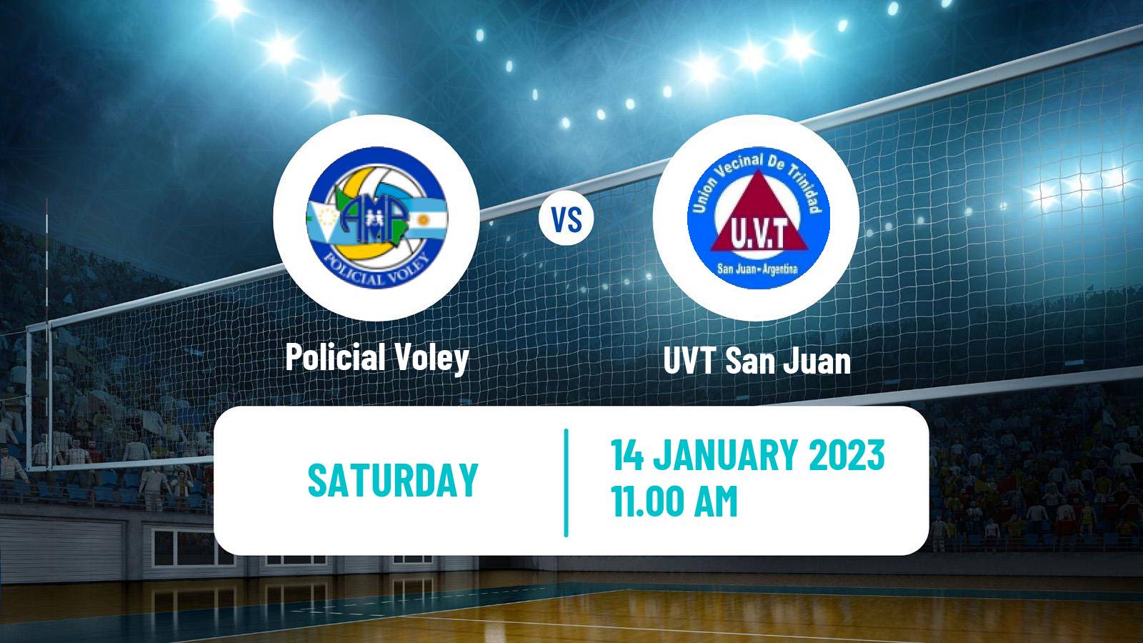 Volleyball Argentinian LVA Volleyball Policial Voley - UVT San Juan