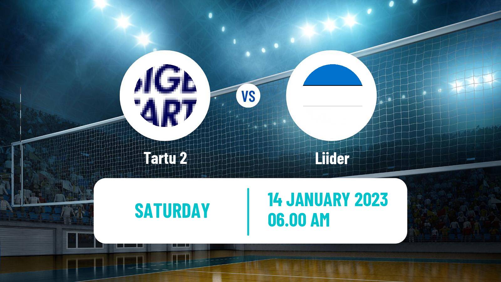 Volleyball Estonian Esiliiga Volleyball Tartu 2 - Liider