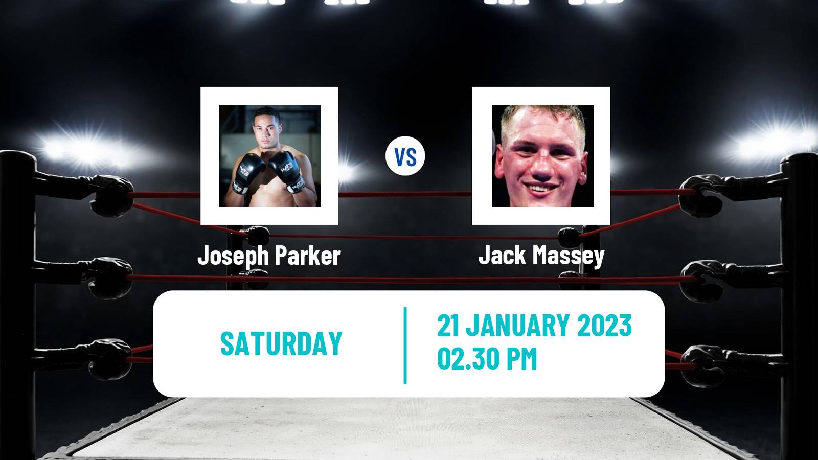 Boxing Boxing Joseph Parker - Jack Massey