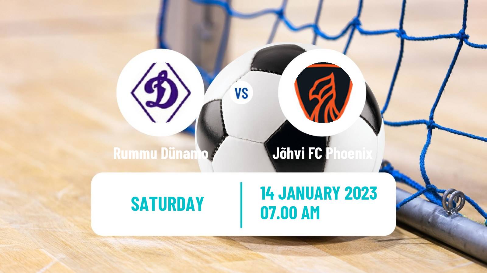 Futsal Estonian Saaliliiga Rummu Dünamo - Jõhvi FC Phoenix