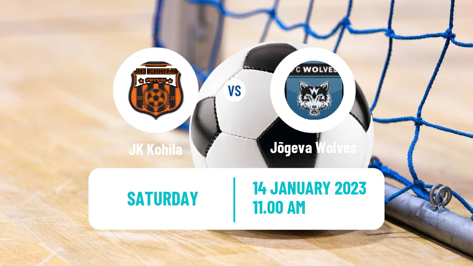 Futsal Estonian Saaliliiga Kohila - Jõgeva Wolves