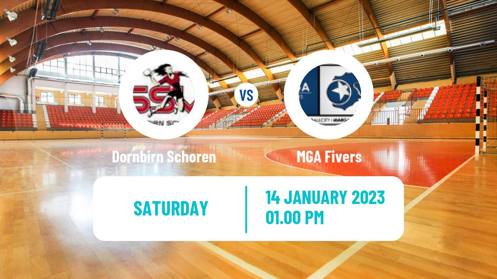 Handball Austrian WHA Women Dornbirn Schoren - MGA Fivers