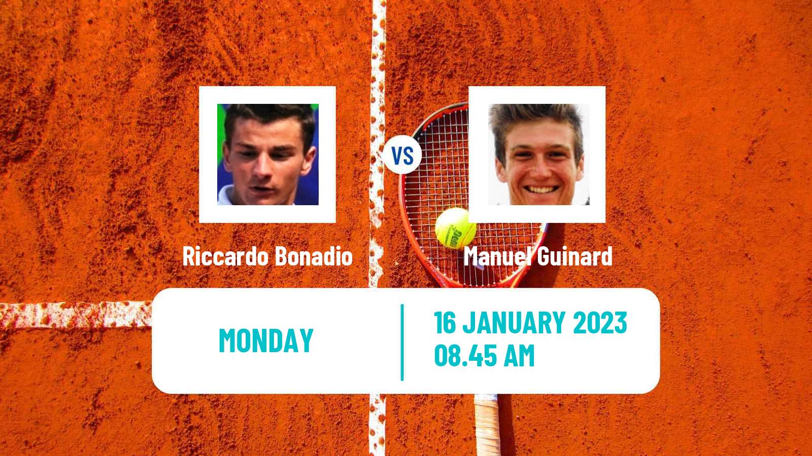 Tennis ATP Challenger Riccardo Bonadio - Manuel Guinard