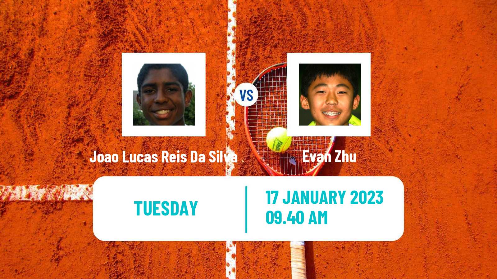 Tennis ATP Challenger Joao Lucas Reis Da Silva - Evan Zhu