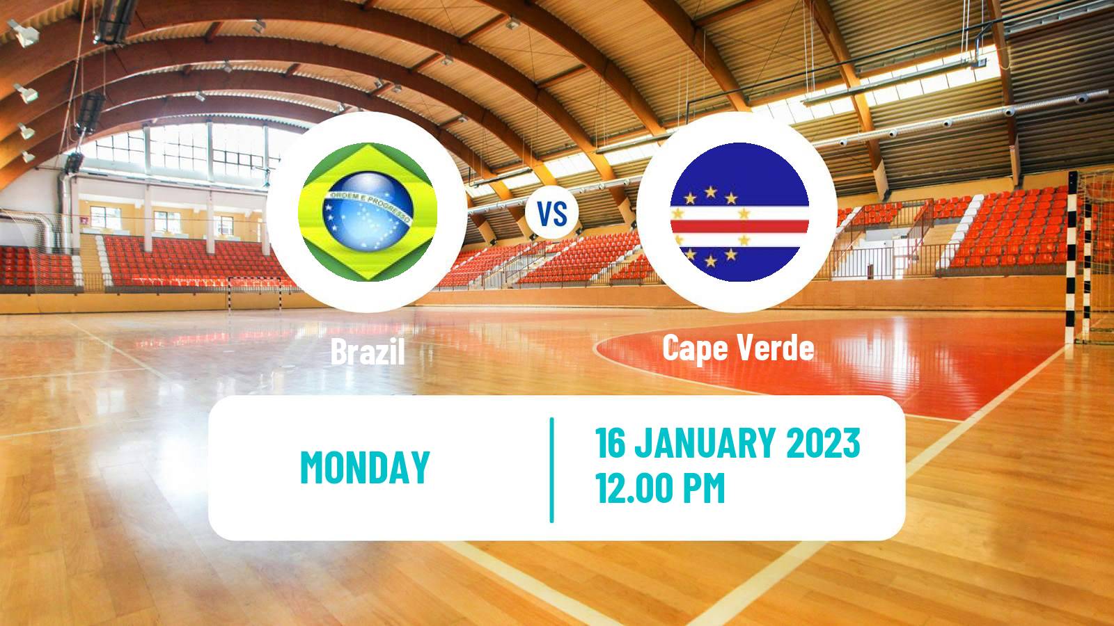 Handball Handball World Championship Brazil - Cape Verde