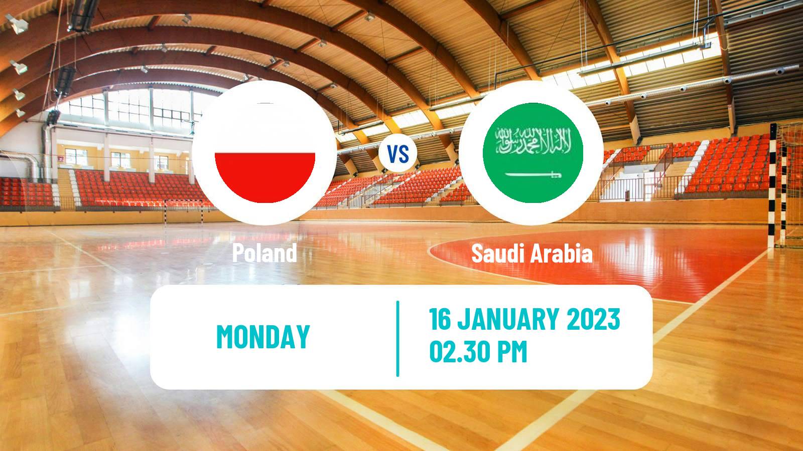 Handball Handball World Championship Poland - Saudi Arabia