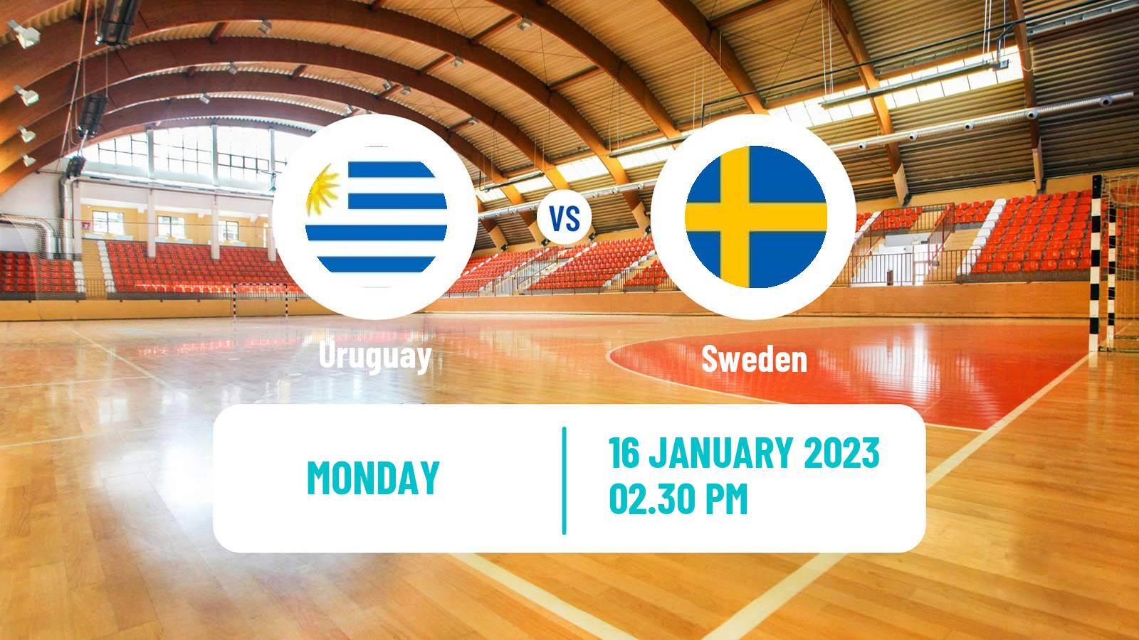 Handball Handball World Championship Uruguay - Sweden