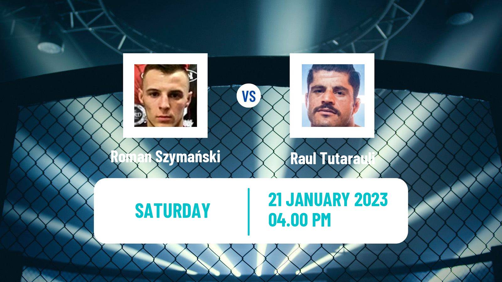 MMA MMA Roman Szymański - Raul Tutarauli