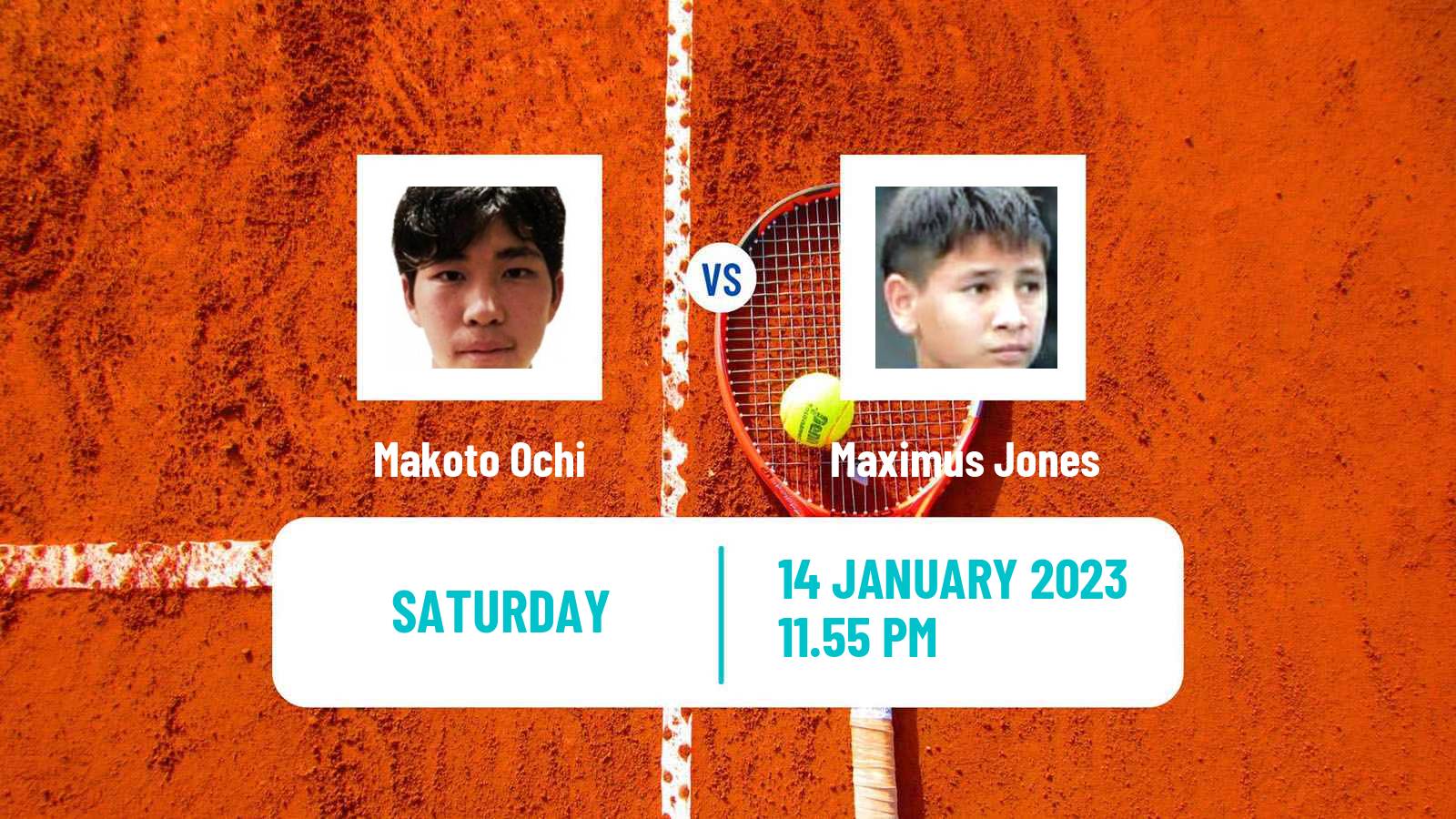 Tennis ATP Challenger Makoto Ochi - Maximus Jones
