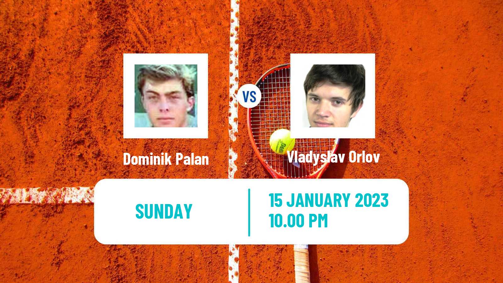 Tennis ATP Challenger Dominik Palan - Vladyslav Orlov