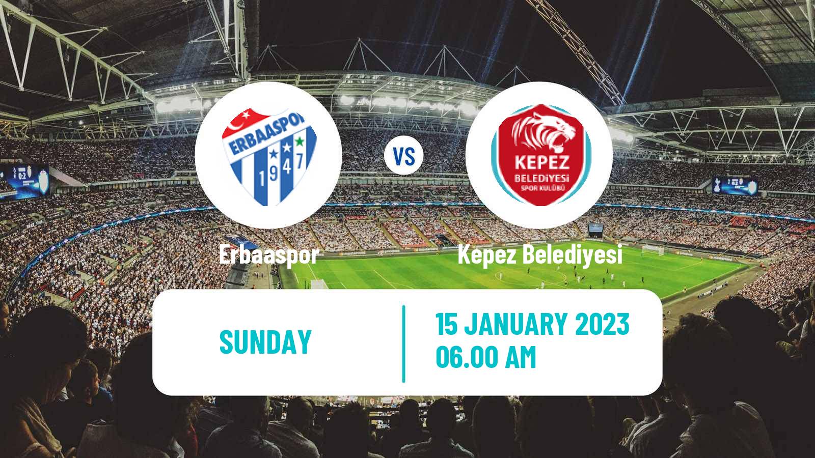 Soccer Turkish 3 Lig Group 3 Erbaaspor - Kepez Belediyesi