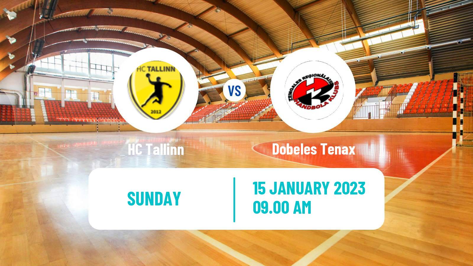 Handball Baltic League Handball HC Tallinn - Dobeles Tenax