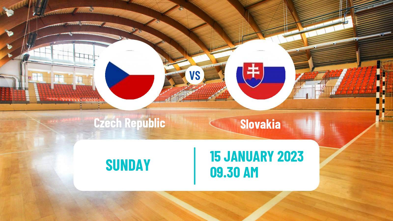 Handball Friendly International Handball Czech Republic - Slovakia