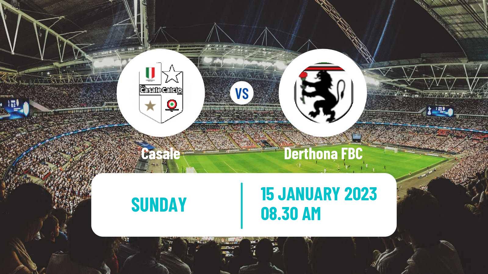 Soccer Italian Serie D - Group A Casale - Derthona