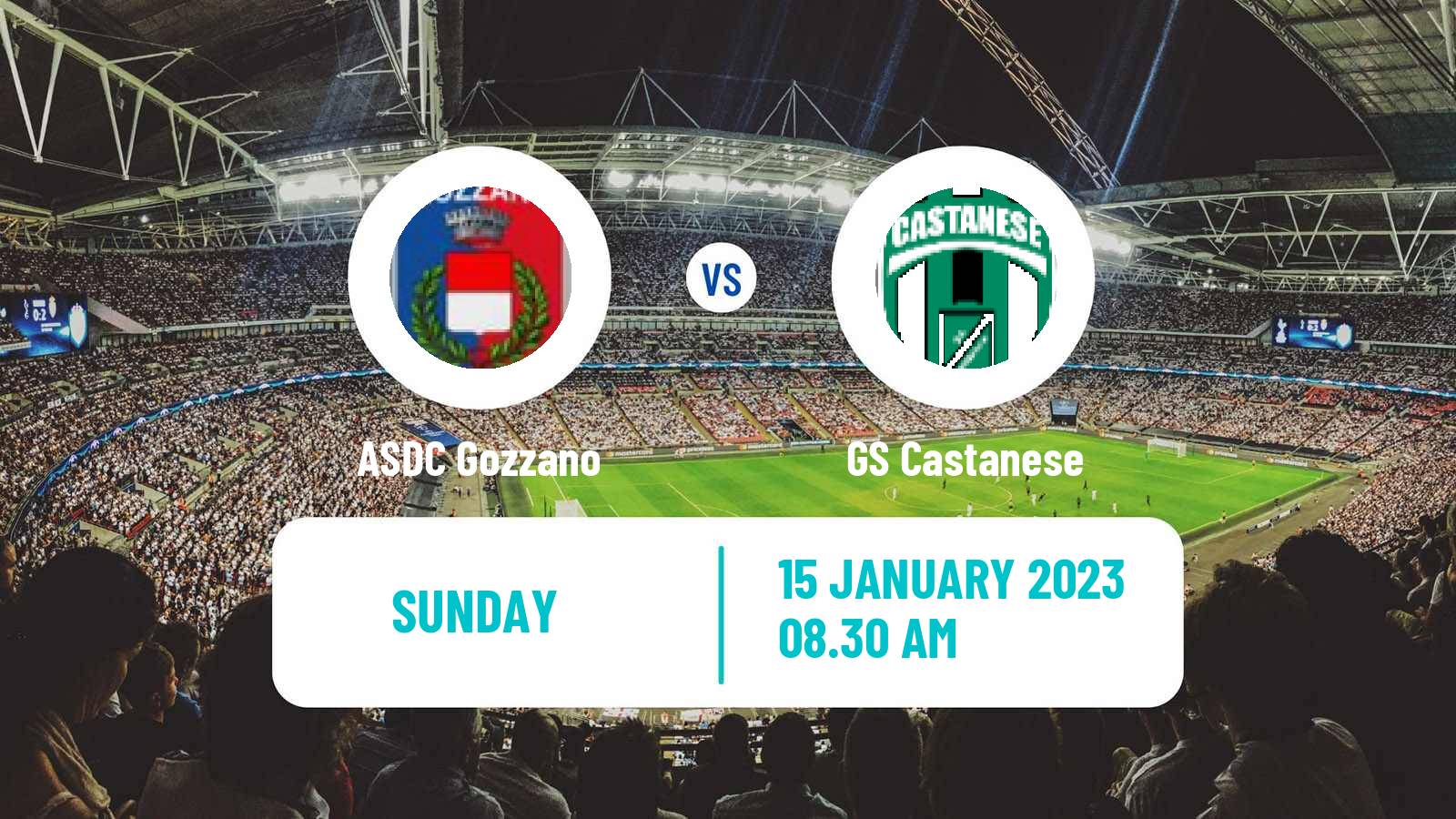 Soccer Italian Serie D - Group A Gozzano - Castanese