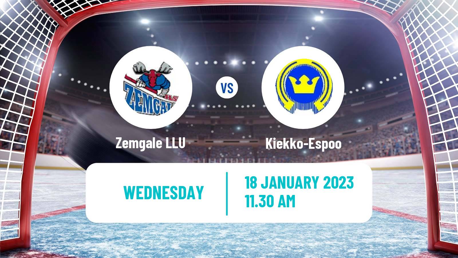 Hockey Finnish Mestis Zemgale LLU - Kiekko-Espoo