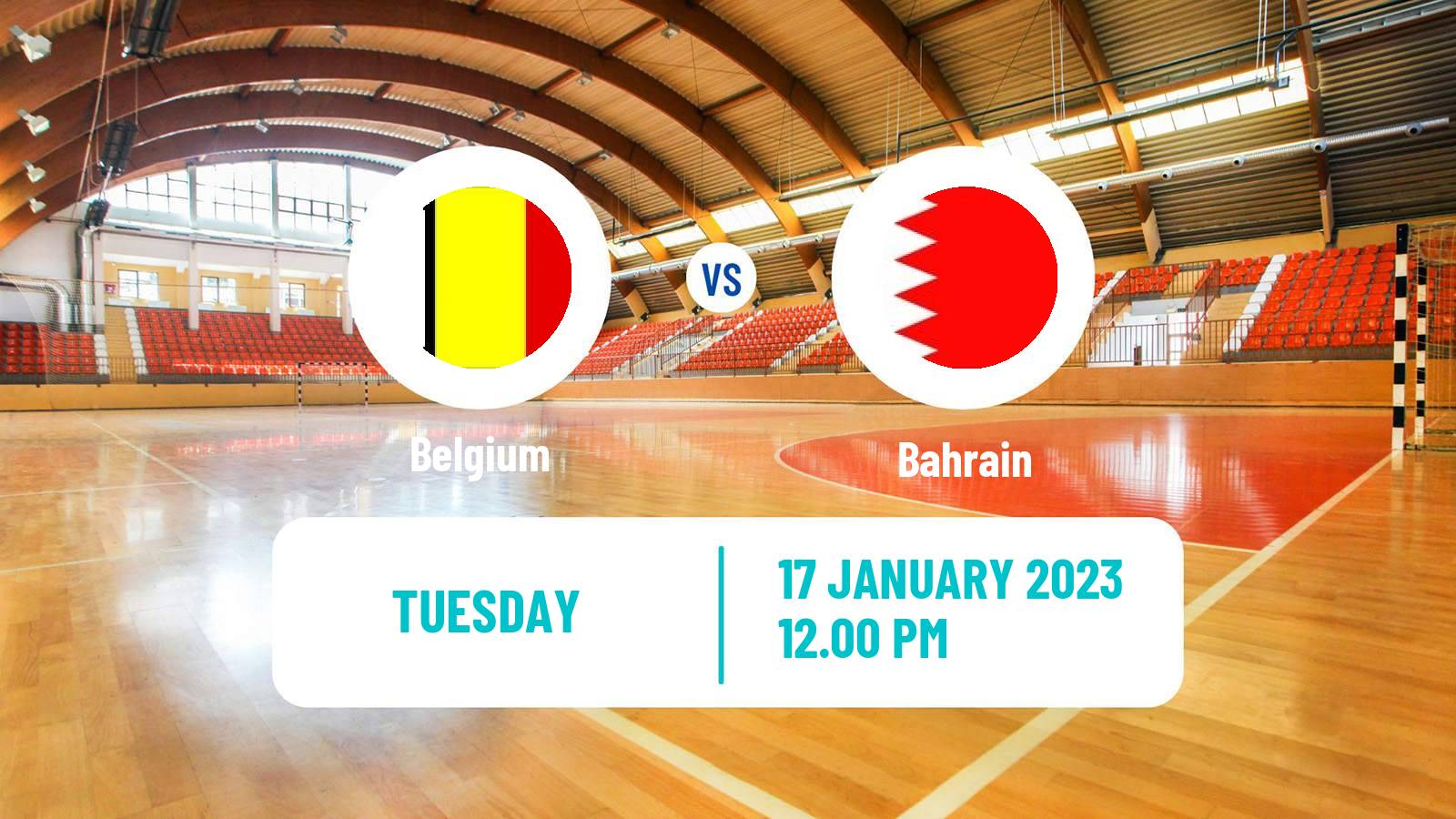 Handball Handball World Championship Belgium - Bahrain