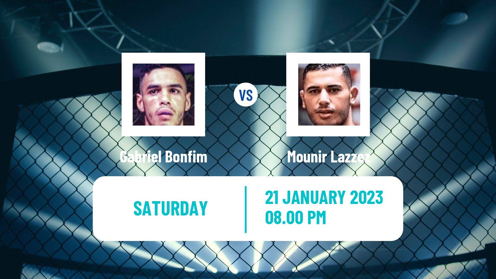 MMA MMA Gabriel Bonfim - Mounir Lazzez